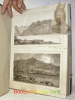 Album de 6 aquarelles et de 10 lavis originales, anonymes, datées de 1834, vues de sites suisses (11) et français (5), le reste de l’album est resté ...