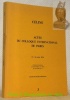 Céline. Actes du colloque internationale de Paris, 17 - 19 juillet 1979.. 