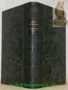 Lectures des Mémoires de M. de Chateaubriand, ou Recueil d’articles publiés sur ces mémoires, avec des fragments originaux.. CHATEAUBRIAND, M. de.