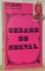 Revue Europe n° 516: Gérard de Nerval.. 