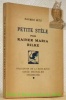 Petite stèle pour Rainer Maria Rilke, suivi de Quinze sonnets a Orphée. Avec un portrait de Rilke par Baladine et un autographe du poète. Collection ...
