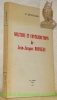 Solitude et contradictions de Jean-Jacques Rousseau.. MUNTEANO, B.