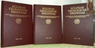 Eclogae Geologicae Helvetiae. Zeitschrift der Schweizerischen Geologischen Gesellschaft. Revue de la Société Géologique Suisse. Journal of the Swiss ...
