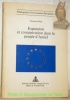 Expansion et concentration dans la pensée d’Amiel. Publications Universitaires Européennes.. Pfister, Susanne.