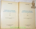 Ecriture et histoire dans l'oeuvre de Péguy. Tome I et tome II (en 2 volumes). Thèse.. GERBOD, Françoise.