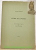 Lettres de Londres. Avant-propos et notes de Charles Rathgeb.. Larbaud, Valery.