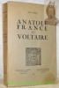 Anatole France et Voltaire.. Sareil, Jean.