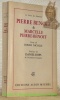 Le livre du souvenir. Pierre Benoit et Marcelle Pierre-Benoit. Postface de Daniel-Rops.. NICOLLE, Roger.