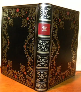 L’école des biches ou Moeures des petites dames de ce temps. Ouvrage attribué à Duponchel, Hankey et Bégis. Illustrations de Georges Ruseckis.. ...