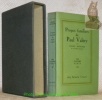 Propos familiers de Paul Valéry. Collection Les Cahiers Verts, 44.. MONDOR, Henri.