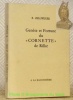 Genèse et Fortune du "Cornette" de Rilke.. ZELLWEGER, R.