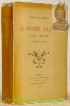 La bohème galante. Edition critique. (Dessins de l’auteur). Collection des Chefs-d’Oeuvre, n.° XXIII.. NERVAL, Gérard de.