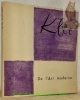 De l'art moderne. Adaptation française de Pierre Algaux.. KLEE, Paul.
