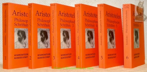Philosophische Schriten. 6 Bände (Komplett).. ARISTOTELES. - ROLFES, Eugen (Übersetzt von).