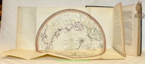 Histoire des deux voyages entrepris par ordre du Gouvernement Anglais, l’un par terre, dirigé par le capitaine Franklin, l’autre par mer, sous les ...