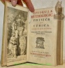 Opuscula mythologica, physica et ethica. Graece et latine. Seriem eorum sistit pagina Praefationem proxime sequens.. 