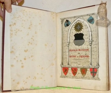 Armorial historique du Canton de Fribourg. Avec la collaboration de A. de Mandrot.