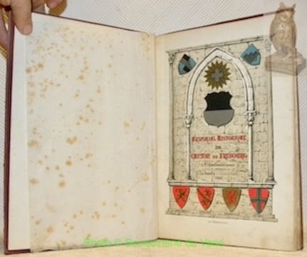 Armorial historique du Canton de Fribourg. Avec la collaboration de A. de Mandrot.. APOLLINAIRE. (Père Apollinaire Dellion).