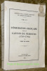 L’émigration française dans le Canton de Fribourg (1789-1798). Archives de la Société d’histoire du Canton de Fribourg, tome 14.. RAEMY, Tobie de.