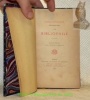 Connaissances nécessaires a un bibliophile. Seconde édition, revue, corrigée et augmentée.. ROUVEYRE, Edouard.