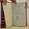 Oeuvres choisies de Voltaire, publiées avec préface, notes et variantes par Georges Bengesco. Poésies. Collection: Nouvelle Bibliothèque Classique.. ...