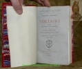 Oeuvres choisies de Voltaire, publiées avec préface, notes et variantes par Georges Bengesco. Histoire de Charles XII. Tome premier. Tome deuxième ...