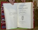 Oeuvres choisies de Voltaire, publiées avec préface, notes et variantes par Georges Bengesco. Histoire de Charles XII. Tome premier. Tome deuxième ...