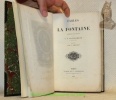 Fables de La Fontaine précédées d’une notice par C. A. Sainte-Beuve. Gravures par T. Johannot.. LA FONTAINE.