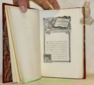 Des livres modernes qu'il convient d'acquérir. L’art de l’engouement. La bibliofolie contemporaine. Les procédés de décoration.. BOUCHOT, Henri.