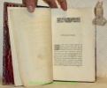 Oeuvres poétiques de Jean Bastier de La Péruse, Angoumoisin, 1529 - 1554. Nouvelle édition publiée par E. Gellibert des Seguins.. LA PERUSE, Jean ...