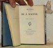 Oeuvres complètes et posthumes de J. Racine. 8 Volumes (complets). Collection des Classiques français, collationnée sur les meilleurs textes et ...