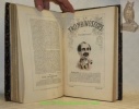 Le Trombinoscope. Dessins de G. Lafosse. 4 Volumes reliés en 2 tomes. Nos 1 à 240.. TOUCHATOUT.