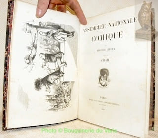 Assemblée Nationale comique. Illustré par Cham.
