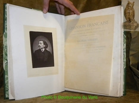 La chanson française. Histoire de la chanson et du Caveau. Contenant l’historique des principales sociétés chantantes et des biographies de ...