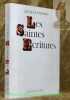 Les Saintes Ecritures. Critique.. CHESSEX, Jacques.