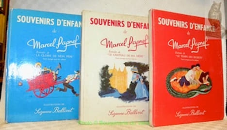 Souvenirs d'enfance de Marcel Pagnol. Illustrations de Suzanne Ballivet. Texte corrigé pour les enfants. I. Extraits de “La gloire de mon père”. II. ...
