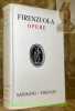 Opere. Collana I Calssici Italiani.. FIRENZUOLA, Agnolo.