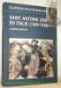 Saint Antoine ermite en Italie (1340-1540). Programmes picturaux et dévotion. Collection de l’Ecole Française de Rome - 329.. MEIFFERT, Laurence.