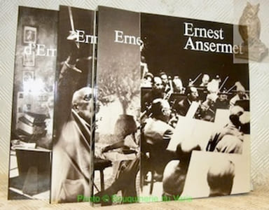 Ernest Ansermet, mon père. La pensée d'Ernest Ansermet. Ernest Ansermet, interprète. 3 Titres sous coffret d’éditeur.