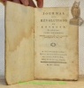 Journale des Révolutions de l’Europe, en 1786 & 1790, tome premier, contenant ce qui s’est passé à Paris depuis le 12 Juillet jusqu’au 8 Août 1789. ...