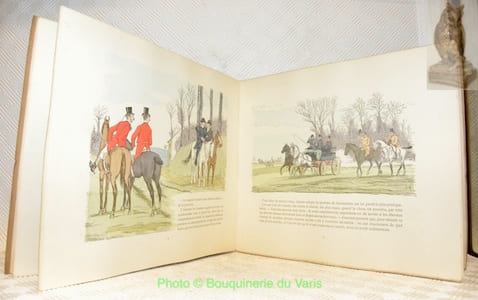 La chasse à courre. Notes et croquis.