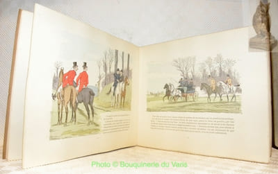 La chasse à courre. Notes et croquis.