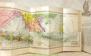 Java, Siam, Canton. Voyage autour du monde. Ouvrage enrichi d’une grande carte spéciale et de quatre gravures-photographies par Deschamps. Deuxième édition.