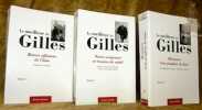 Le meilleur de Gilles. Edition établie par Grégoire Montangero & Philippe Sarde. 3 Volumes. I: Brèves effusions de l’âme chansons et poèmes. II: Nuées ...