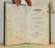 L’Abeille du Jura; ou Recherches historiques, archéologiques et topographiques sur l’ancien Evêché de Bale. Tome premier et tome deuxième.. (SERASSET, ...