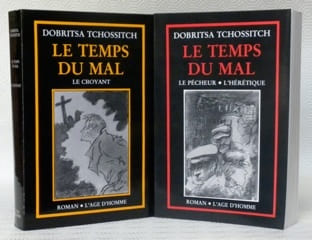 Le temps du mal. 2 volumes. Traduit du serbo-croate par Slobodan Despot.Tome 1: Le croyant Tome 2: Le pécheur - L’hermétique.