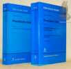 Procédure civile, vol. I & II, 2e édition. Collection PdS, Précis de droit Stämpfli. Tome I: Introduction et théorie générale. Tome II: Compétence, ...
