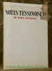 Notes tessinoises. Avec 3 bois de Aldo Patocchi.. Poliakova, Maria.