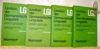 LGL, Lexicon der Germanistischen Linguistik, 2., vollständig neu bearbeitete und erweiterte Auflage. Studienausgabe I, II, III und IV.. ALTHAUS, Hans ...