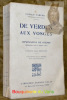 De Verdun aux Vosges. Impressions de guerre (septembre 1914 à janvier 1915). Traduit par A.Siegfried, lettre-préface de Léon Mirman. L’auteur était ...